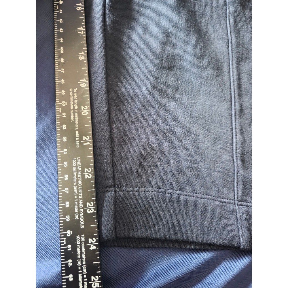 Free Assembly Women XXL Darkest Navy Patch‎ Pocket Sweatpants Shorts/Capris NEW - Picture 5 of 12